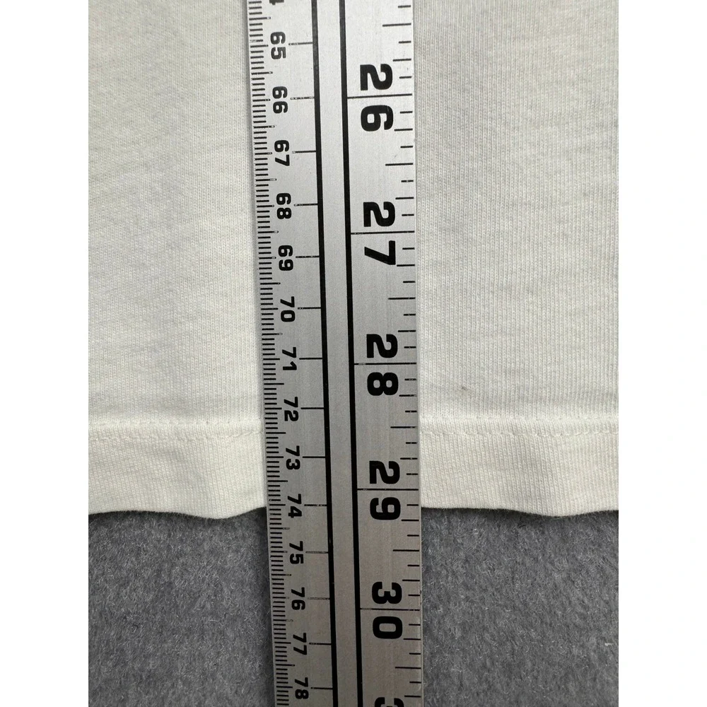 Y2K Banana Republic Safari Mens XL Pocket T-Shirt White Mill Valley CA Logo